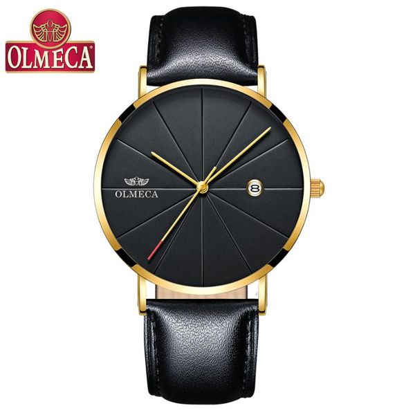 wristwatches watches men ultra-thin olmeca simple watch waterproof leather strap quartz relogio masculino, Slivery;brown
wristwatches watches men ultra-thin olmeca simple watch waterproof leather strap quartz relogio masculino, Slivery;brown