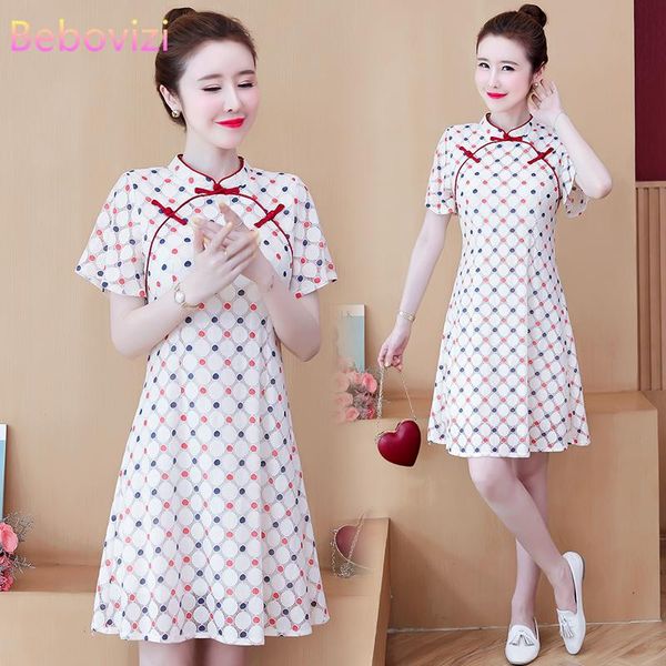 plus size -4xl 2021 white lace summer short sleeve qipao women chinese modern cheongsam a-line dress party traditional clothes, Red
plus size -4xl 2021 white lace summer short sleeve qipao women chinese modern cheongsam a-line dress party traditional clothes, Red