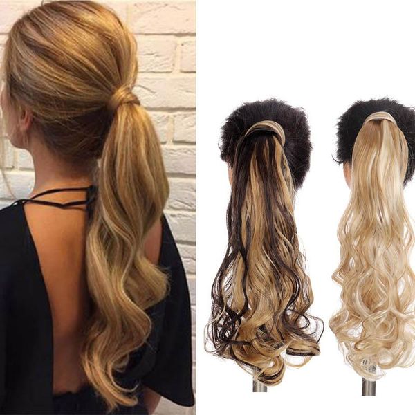 synthetic wigs allaosify 24 inch fiber heat-resistant curly with ponytail fake hair clips pony tail wig, Black
synthetic wigs allaosify 24 inch fiber heat-resistant curly with ponytail fake hair clips pony tail wig, Black