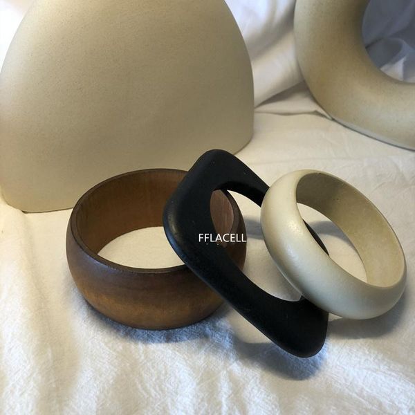 vintage wooden multicolor resin acrylic geometric irregular square round bangle simple style bracelet for women jewelery, Black
vintage wooden multicolor resin acrylic geometric irregular square round bangle simple style bracelet for women jewelery, Black