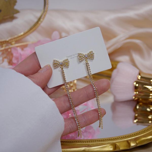 luxury cubic zircon cz knot stud earrings for women japanese&korea style 14k real gold plated elegant long tassel, Golden;silver
luxury cubic zircon cz knot stud earrings for women japanese&korea style 14k real gold plated elegant long tassel, Golden;silver