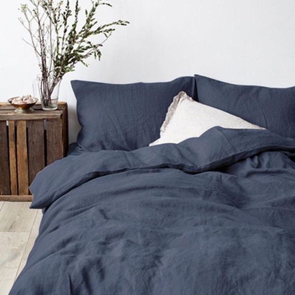 bedding sets luxury 100% nature linen set king size solid duvet cover 220x240 bed sheet fitted flat pillowcase
bedding sets luxury 100% nature linen set king size solid duvet cover 220x240 bed sheet fitted flat pillowcase