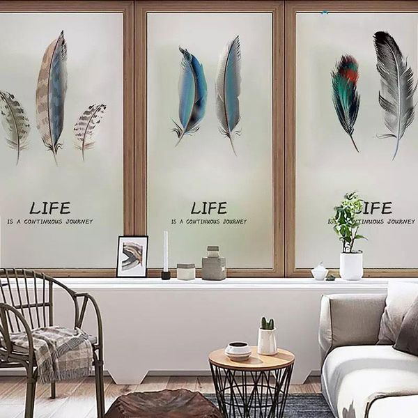 window stickers colorful feathers glass foil film sticker no glue privacy custom size kitchen bathroom sliding door year decorations
window stickers colorful feathers glass foil film sticker no glue privacy custom size kitchen bathroom sliding door year decorations