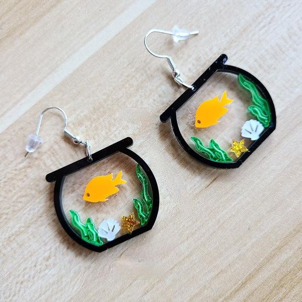 dangle & chandelier 3d bubble-spitting goldfish mini acrylic earring water grass shell starfish simulation bathtub earrings for women, Silver
dangle & chandelier 3d bubble-spitting goldfish mini acrylic earring water grass shell starfish simulation bathtub earrings for women, Silver