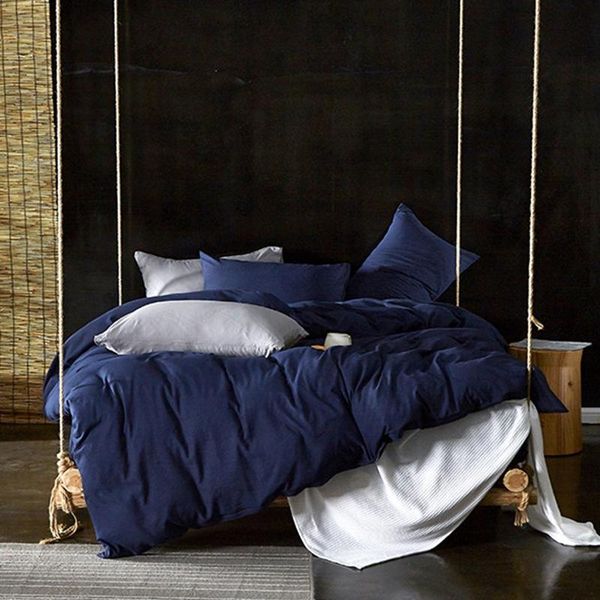 soft washed cotton bedding set solid color bedlinen twin king duvet cover bed sheet pillowcase luxurious bedclothes sets
soft washed cotton bedding set solid color bedlinen twin king duvet cover bed sheet pillowcase luxurious bedclothes sets