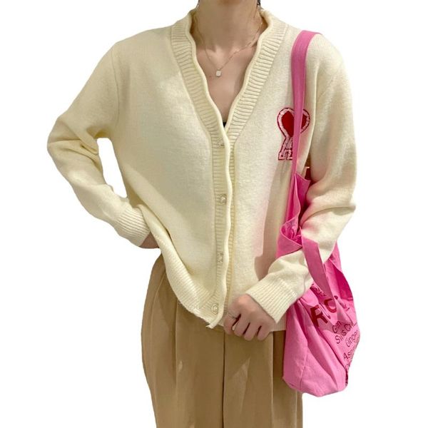 women's knits & tees beautana cardigan sweater 2021 autumn love heart v neck long sleeve knit loose coat for women korea crochet black, White
women's knits & tees beautana cardigan sweater 2021 autumn love heart v neck long sleeve knit loose coat for women korea crochet black, White