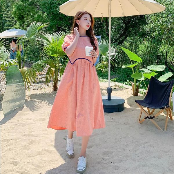 maternity dresses 2021 summer big yards dress fashion stripe patchwork pregnant woman a-line long loose pregnancy beach, White
maternity dresses 2021 summer big yards dress fashion stripe patchwork pregnant woman a-line long loose pregnancy beach, White