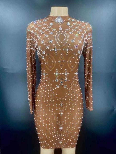 casual dresses silver rhinestone pearls transparent short dress women dancer long sleeve outfit birthday celebrate prom, Black;gray
casual dresses silver rhinestone pearls transparent short dress women dancer long sleeve outfit birthday celebrate prom, Black;gray