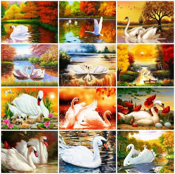 paintings azqsd painting by numbers swan lake sunset handmade gift diy drawing number animals decor for home canvas art wall
paintings azqsd painting by numbers swan lake sunset handmade gift diy drawing number animals decor for home canvas art wall