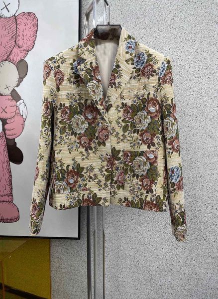 vintage women fashion flower prints blazer female jacket coat ddxgz2 2.22 women's suits & blazers, White;black
vintage women fashion flower prints blazer female jacket coat ddxgz2 2.22 women's suits & blazers, White;black
