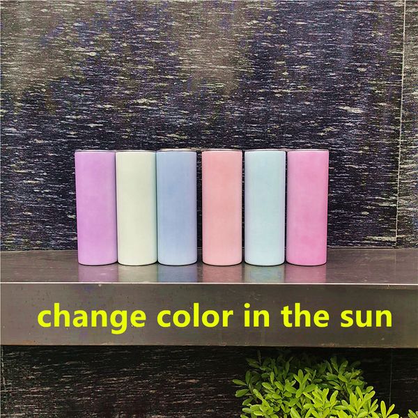change color in the sun 20 oz sublimation skinny straight tumblers stainless steel water bottles drinking milk mugs heat transfer double ins
change color in the sun 20 oz sublimation skinny straight tumblers stainless steel water bottles drinking milk mugs heat transfer double ins