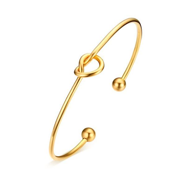 bangle 2021 fashion simple style stainless steel material knotted open temperament and light luxury bracelet suitable for women, Black
bangle 2021 fashion simple style stainless steel material knotted open temperament and light luxury bracelet suitable for women, Black