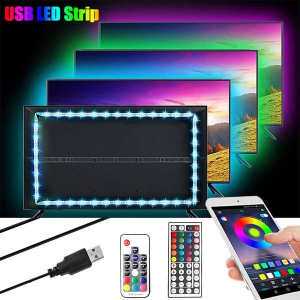 strips 1m 2m 3m usb led rgb strip light 5v tv backlight lighting neon tape music/bluetooth/rf controller stripe
strips 1m 2m 3m usb led rgb strip light 5v tv backlight lighting neon tape music/bluetooth/rf controller stripe