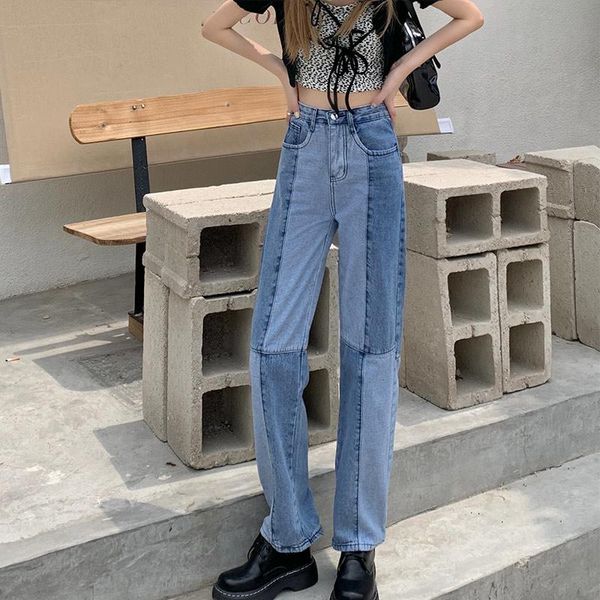women's jeans women bodycon 2021 fashion patchwork harajuku aesthetic pants spring autumn streetwear female high waist trousers, Blue
women's jeans women bodycon 2021 fashion patchwork harajuku aesthetic pants spring autumn streetwear female high waist trousers, Blue