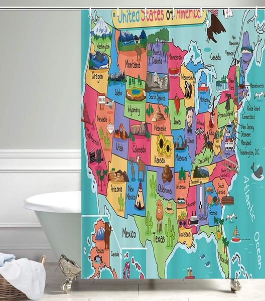 kids map of the united states bath curtain, cartoon fun facts geography usa map, polyester fabric waterproof shower curtain for
kids map of the united states bath curtain, cartoon fun facts geography usa map, polyester fabric waterproof shower curtain for