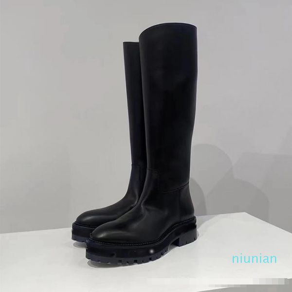 knight boots for women 21 autumn/winter thick sole side zipper but knee high boot martin boots, Black
knight boots for women 21 autumn/winter thick sole side zipper but knee high boot martin boots, Black