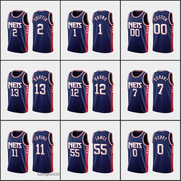 printed custom men brooklynnetsjamesharden kyrie irving kevin durant reggie perry blake griffin customcityedition navy jersey, Black
printed custom men brooklynnetsjamesharden kyrie irving kevin durant reggie perry blake griffin customcityedition navy jersey, Black