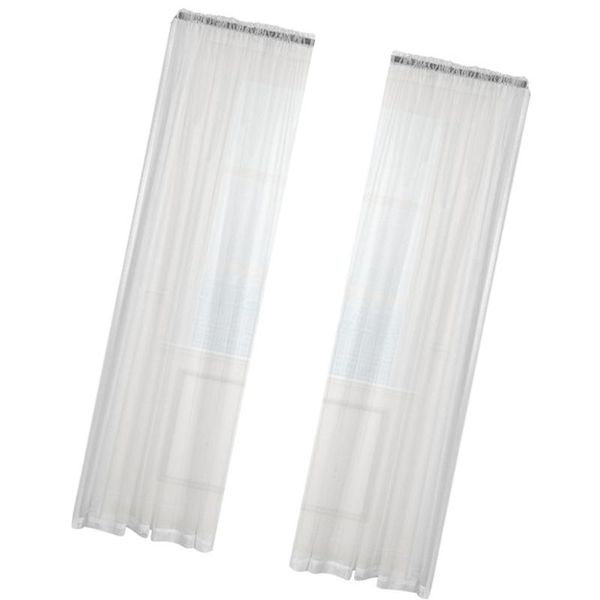 curtain & drapes transparent window sheer voile curtains for home bedroom living room - 200x100cm (white)
curtain & drapes transparent window sheer voile curtains for home bedroom living room - 200x100cm (white)