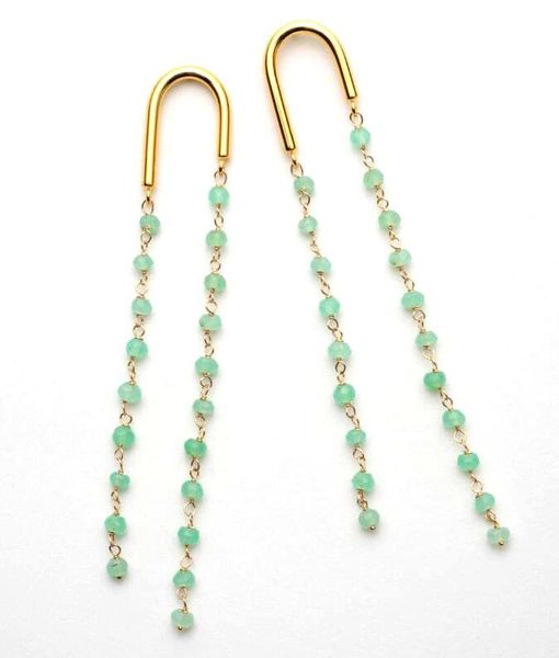 dangle & chandelier csxjd designer fashion trend casual opal stone ball beads tassel long earrings, Silver
dangle & chandelier csxjd designer fashion trend casual opal stone ball beads tassel long earrings, Silver