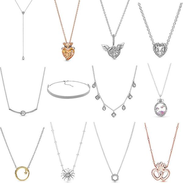 100% 925 sterling silver angel wing heart shaped reflexions mesh choker necklace fit diy women original fashion jewelry pendant necklaces
100% 925 sterling silver angel wing heart shaped reflexions mesh choker necklace fit diy women original fashion jewelry pendant necklaces