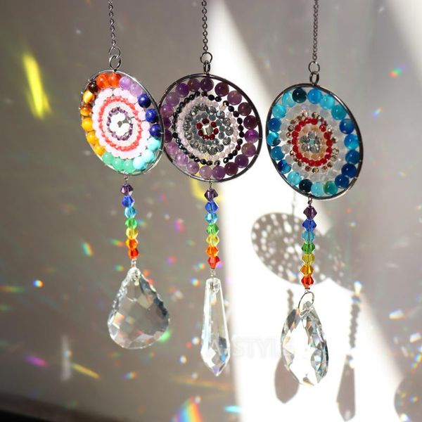 decorative objects & figurines 3ps mandala flower sunscreen crystal ball pendant hanging window wedding home decoration
decorative objects & figurines 3ps mandala flower sunscreen crystal ball pendant hanging window wedding home decoration