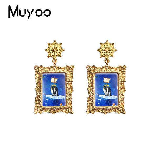 dangle & chandelier 2021 penguin painting mandala earring the penguins vintage charm earrings handmade square glass jewelry, Silver
dangle & chandelier 2021 penguin painting mandala earring the penguins vintage charm earrings handmade square glass jewelry, Silver
