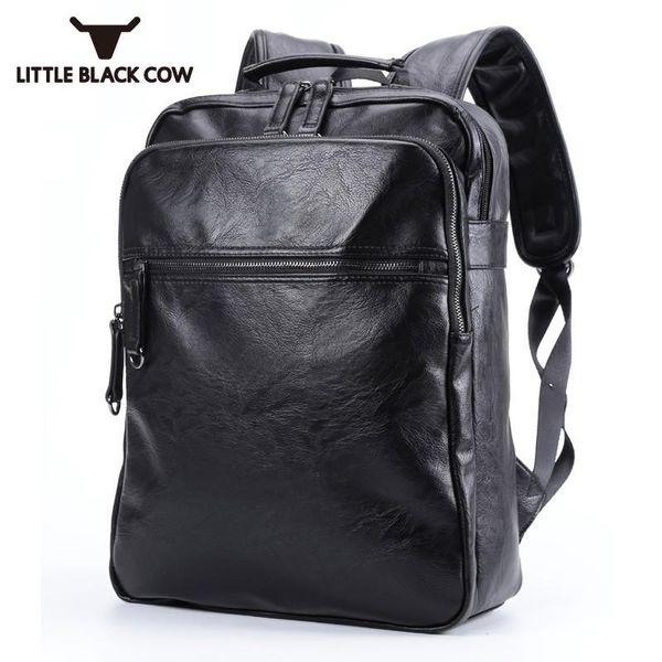 men street fashion leather lapbackpack large capacity cow split travel waterproof casual black mochila
men street fashion leather lapbackpack large capacity cow split travel waterproof casual black mochila