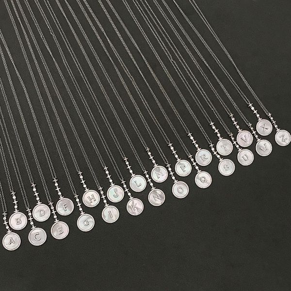 s925 sterling silver necklace mother-of-pearl letter women's necklace personality fashion luxury brand monaco jewelry
s925 sterling silver necklace mother-of-pearl letter women's necklace personality fashion luxury brand monaco jewelry