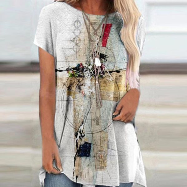 cross print t shirt women's summer vintage short sleeve pullover for women 2021 casual manga corta camisetas t-shirt, White
cross print t shirt women's summer vintage short sleeve pullover for women 2021 casual manga corta camisetas t-shirt, White