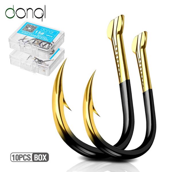 fishing hooks donql 10pcs/ box tungsten steel set barbed single circle fishhook carp sea accessories tackle
fishing hooks donql 10pcs/ box tungsten steel set barbed single circle fishhook carp sea accessories tackle