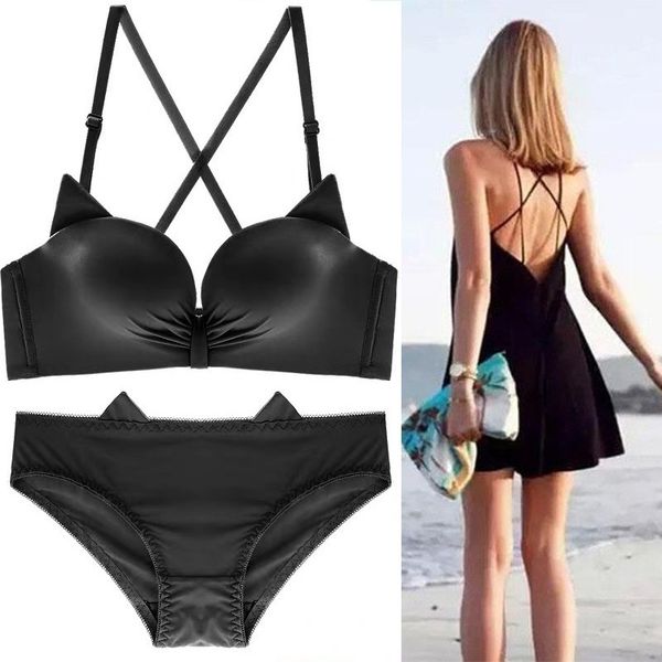 59% off factory outlet store 17# momeng underwear set cross back small chest gathered rimless bra women, Red;black
59% off factory outlet store 17# momeng underwear set cross back small chest gathered rimless bra women, Red;black