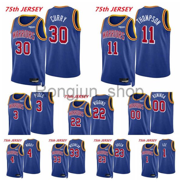 2021-22 75th anniversary printed mens basketball stephen curry 30 klay thompson andrew wiggins poole lee green payton ii bjelica jerseys, Black
2021-22 75th anniversary printed mens basketball stephen curry 30 klay thompson andrew wiggins poole lee green payton ii bjelica jerseys, Black