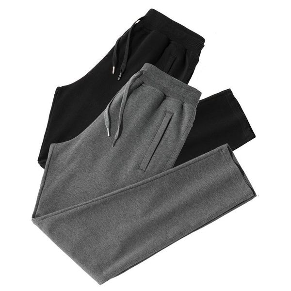 men's pants 2021 spring casual loose large knitted pure cotton sportswear straight, Black
men's pants 2021 spring casual loose large knitted pure cotton sportswear straight, Black