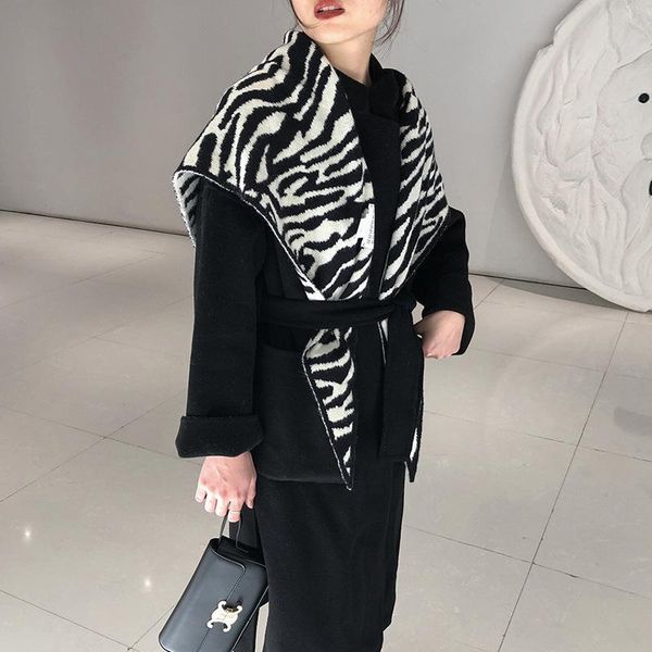 scarves leopard knitted shawl wool outdoor femme wrap scarf ladies, Blue;gray
scarves leopard knitted shawl wool outdoor femme wrap scarf ladies, Blue;gray