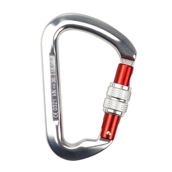 cords, slings and webbing 30kn aluminum alloy d-shaped carabiner hold 6614lbs for hammocks rock climbing
cords, slings and webbing 30kn aluminum alloy d-shaped carabiner hold 6614lbs for hammocks rock climbing