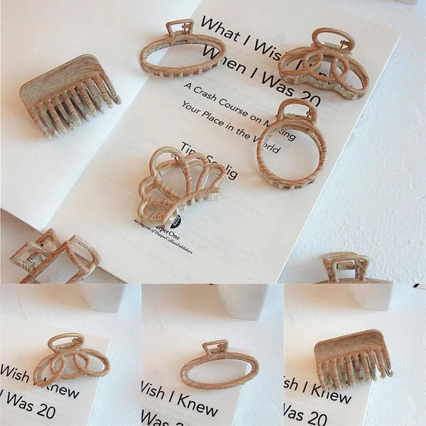 wood alloy hair claw korean japanese style hairpins retro hair clips simple hair accessories for women girl party jewelry gift, Slivery;white
wood alloy hair claw korean japanese style hairpins retro hair clips simple hair accessories for women girl party jewelry gift, Slivery;white