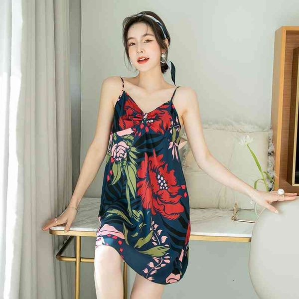 women's sleepwear lingerie dress women 2021 thin summer nightgowns slim sling vestidos print sweet student's nightwear nightshirt, Black;red
women's sleepwear lingerie dress women 2021 thin summer nightgowns slim sling vestidos print sweet student's nightwear nightshirt, Black;red