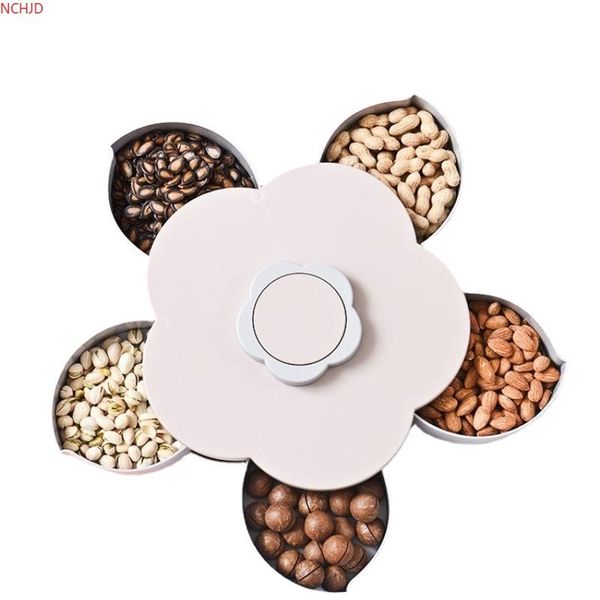 dishes & plates rotating petal candy box plastic snack tray case nut storage rotation dried fruit plate wedding gift home organizer
dishes & plates rotating petal candy box plastic snack tray case nut storage rotation dried fruit plate wedding gift home organizer