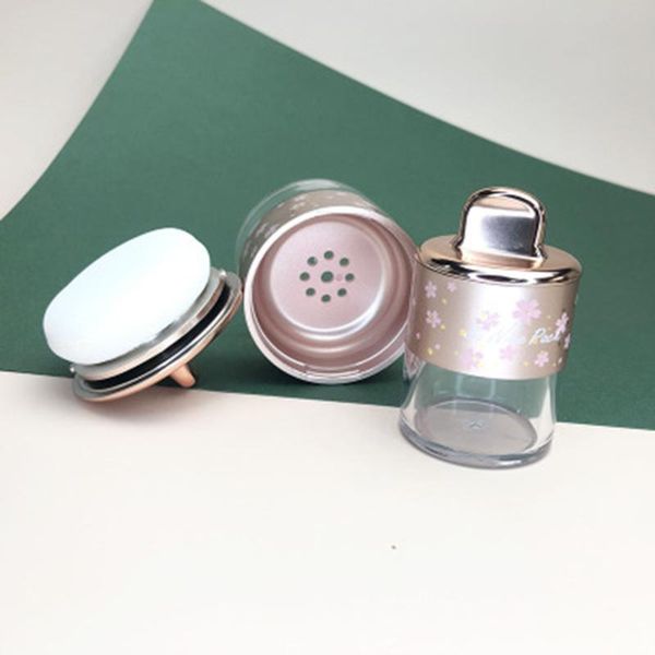 storage bottles & jars empty reusable plastic loose powder compact container makeup case with sponge puff, elasticated net sifter
storage bottles & jars empty reusable plastic loose powder compact container makeup case with sponge puff, elasticated net sifter