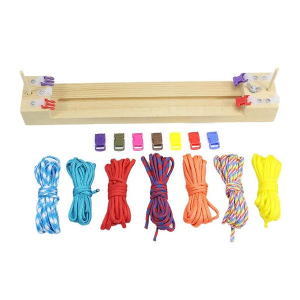 wood jig bracelet maker adjustable weaving jigs wristband knitting tool outdoor gadgets
wood jig bracelet maker adjustable weaving jigs wristband knitting tool outdoor gadgets