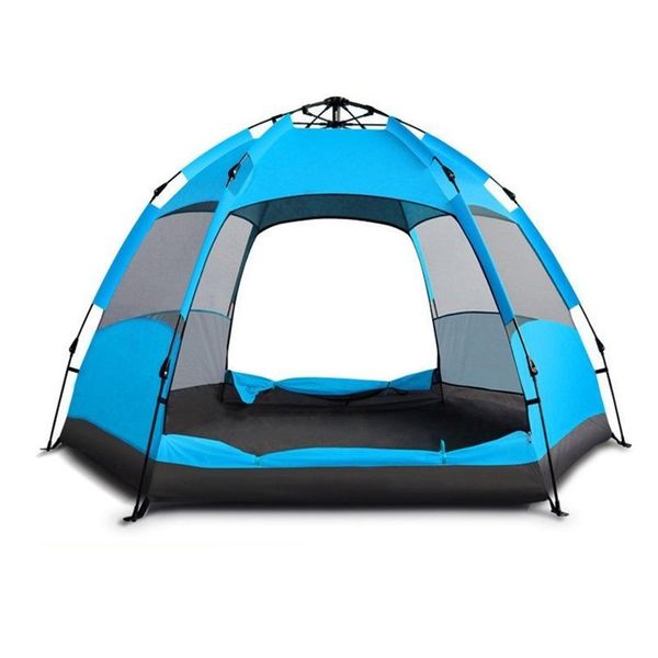 3-5/5-7 person upgraded quick open automatic mongolian tent dual layer hexagonal yurt waterproof camping anti uv beach tents and shelters
3-5/5-7 person upgraded quick open automatic mongolian tent dual layer hexagonal yurt waterproof camping anti uv beach tents and shelters