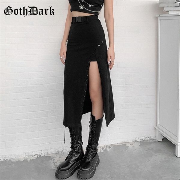 goth dark gothic high waist a-line black midi skirts mall goth y2k punk style women slit side buckle front skirt clubwear, Black;gray
goth dark gothic high waist a-line black midi skirts mall goth y2k punk style women slit side buckle front skirt clubwear, Black;gray