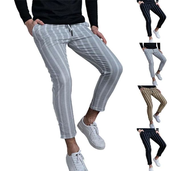 men's pants vicabo trousers casual striped pattern formal men clothing 2021 work long mens, Black
men's pants vicabo trousers casual striped pattern formal men clothing 2021 work long mens, Black