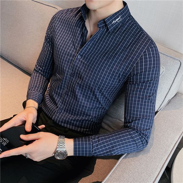 men's long sved plaid 4xl- large shirt, new embroidered collar, busins tights, office shirt, White;black
men's long sved plaid 4xl- large shirt, new embroidered collar, busins tights, office shirt, White;black