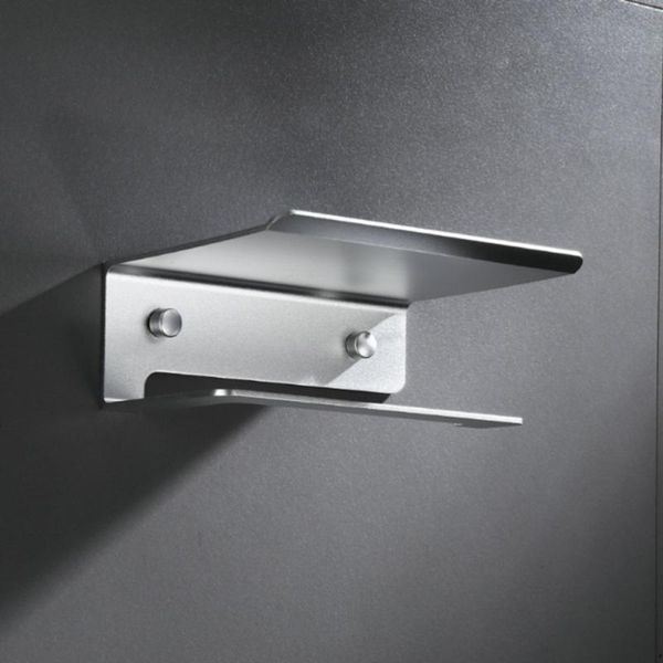 space aluminum holder tissue rolls storage shelf wall mounted mobile phone rack bathroom accessories (black boxes & napkins
space aluminum holder tissue rolls storage shelf wall mounted mobile phone rack bathroom accessories (black boxes & napkins