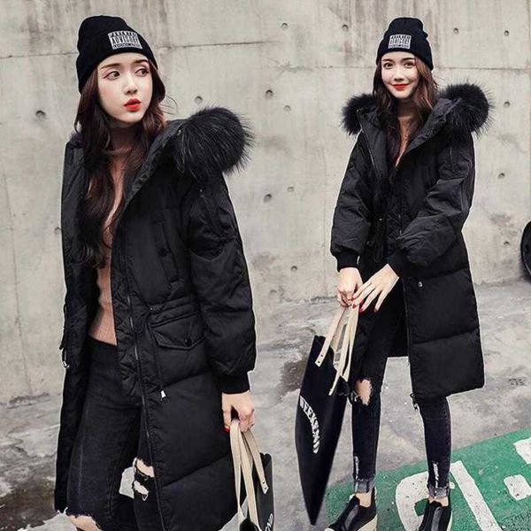 women's down & parkas 2021 winter plus size et women long hooded parka fur collar duck coat padded female snow outerwear1, Black
women's down & parkas 2021 winter plus size et women long hooded parka fur collar duck coat padded female snow outerwear1, Black