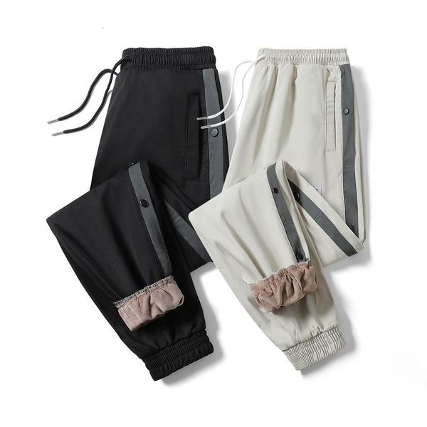 men's pants winter joggers trousers men korean all-match slacks 2021 oversized loose casual warm fleece sweatpants male, Black
men's pants winter joggers trousers men korean all-match slacks 2021 oversized loose casual warm fleece sweatpants male, Black