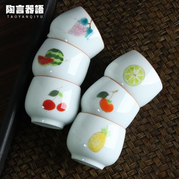 cups & saucers jingdezhen sweet ceramic whiteware pastel hand-painted master cup fruit theme tea ceremony teacup
cups & saucers jingdezhen sweet ceramic whiteware pastel hand-painted master cup fruit theme tea ceremony teacup