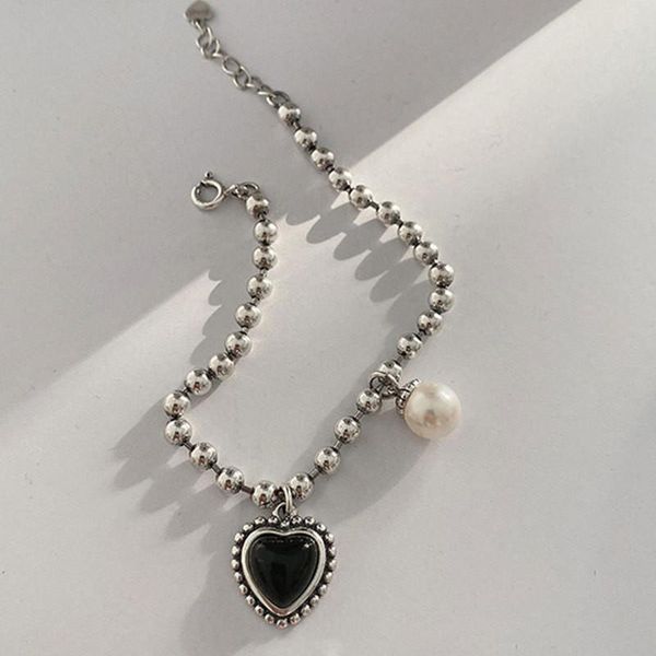 charm bracelets miuoxion retro fashion personality party punk jewelry black love pearl bracelet for women feature namour gift all seasons, Golden;silver
charm bracelets miuoxion retro fashion personality party punk jewelry black love pearl bracelet for women feature namour gift all seasons, Golden;silver