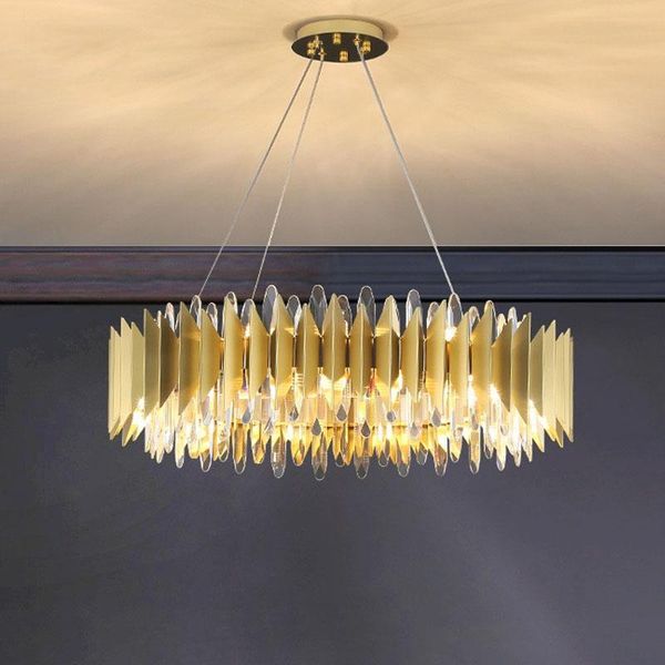 chandeliers 2021 design golden ring led crystal chandelier lamp modern living room lights
chandeliers 2021 design golden ring led crystal chandelier lamp modern living room lights